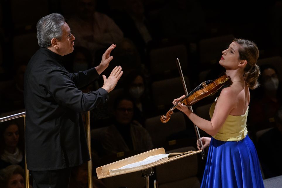 Antonio Pappano, Lisa Batiashvili y la Orquesta de Santa Cecilia en Ibermsica