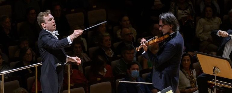 Lenidas Kavakos y Daniel Harding con la Royal Concertgebouw Orchestra de Amsterdam en Ibermsica