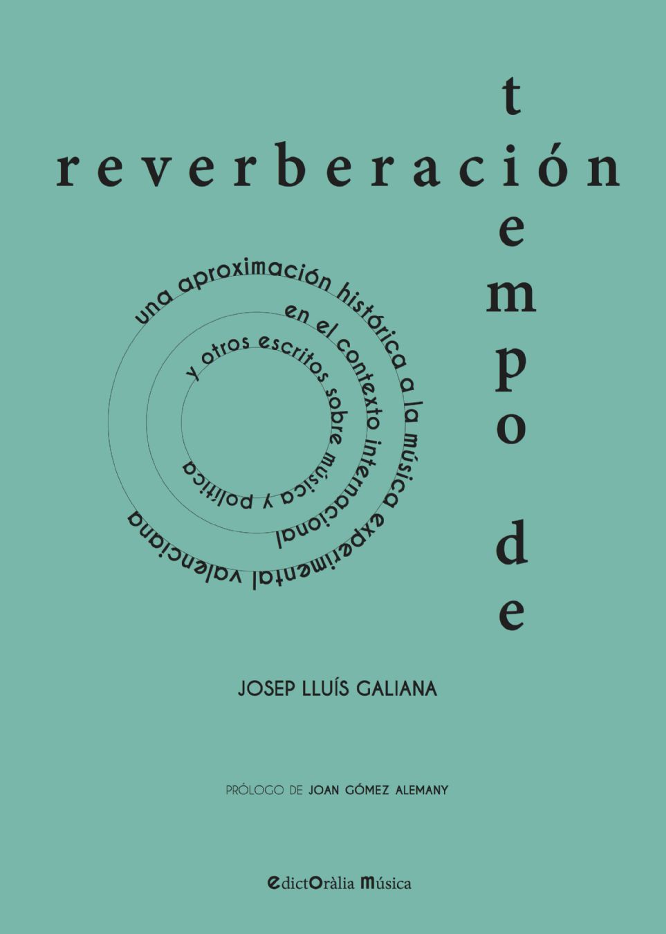 Libro: Tiempo de reverberacin; tiempo de reflexin de Josep Llus Galiana