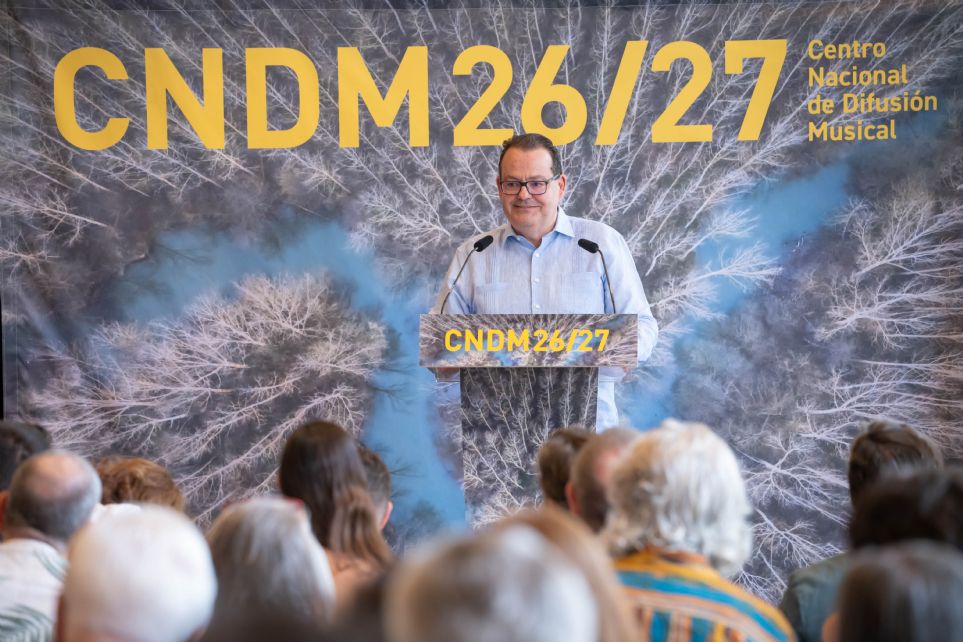 Francisco Lorenzo presenta al pr�xima temporada del CNDM