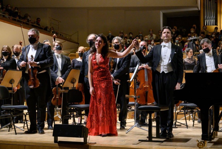 Beatrice Rana y Gustavo Gimeno