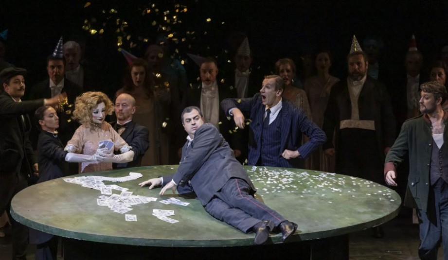 La dama de picas en el Palau de les Arts de Valencia