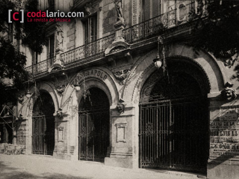 Teatro Apolo de Madrid, inaugurado en 1873
