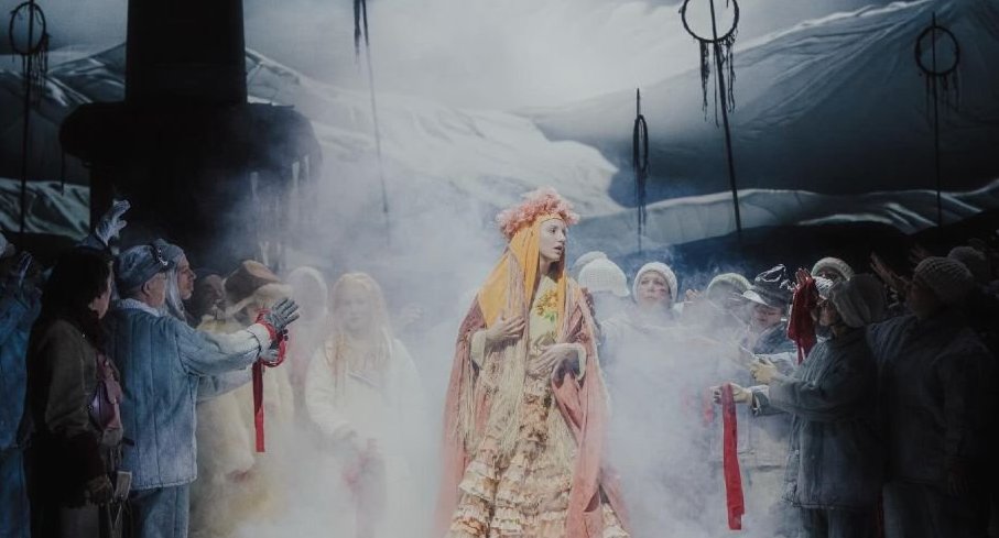 �La doncella de nieve� de Rimsky-K�rsakov en el Teatro Estatal de Hesse en Wiesbaden