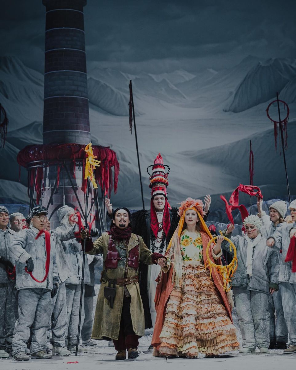 �La doncella de nieve� de Rimsky-K�rsakov en el Teatro Estatal de Hesse en Wiesbaden