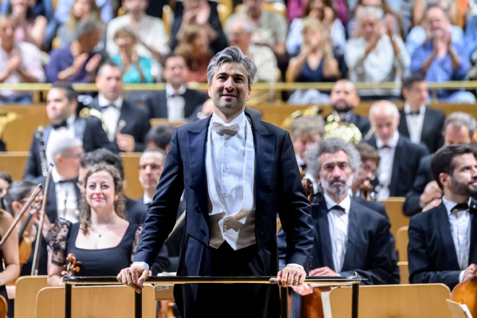 David Afkham y Frank Peter Zimmermann con la Orquesta Nacional de Espa�a