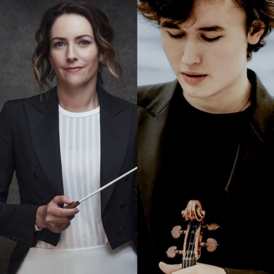 Alondra de la Parra y Daniel Lozakovich