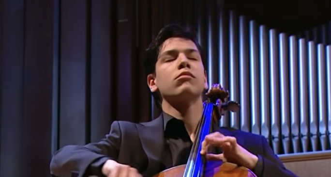 El joven violonchelista espa�ol �lvaro Lozano Cames, premiado en la Queen Elisabeth Competition