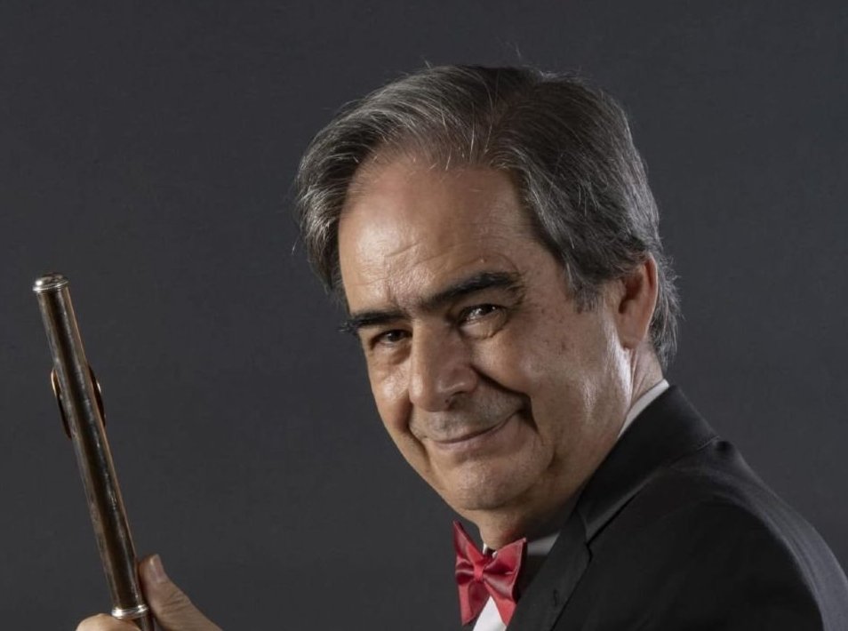 El flautista Antonio Arias