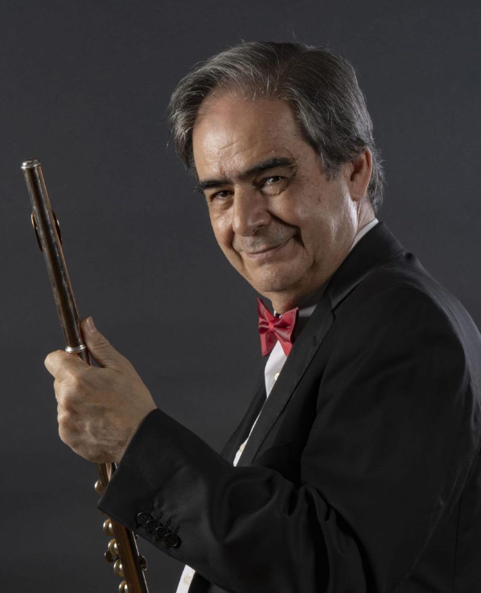 El flautista Antonio Arias