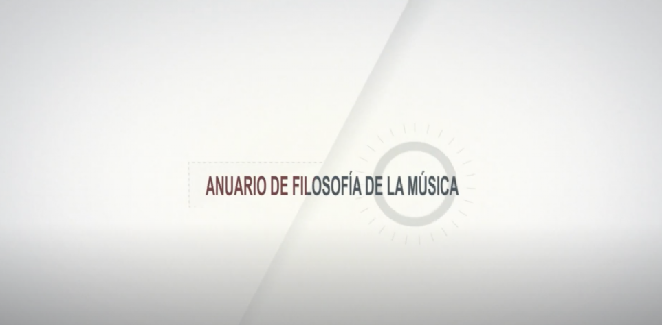 Anuario de Filosof�a de la M�sica