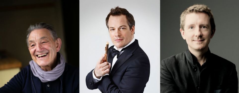 Emmanuel Pahud, Jonathan Manson y Trevor Pinnock