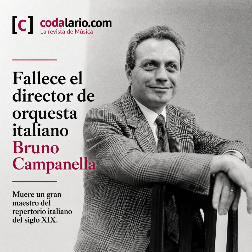 Fallece el director de orquesta italiano Bruno Campanella