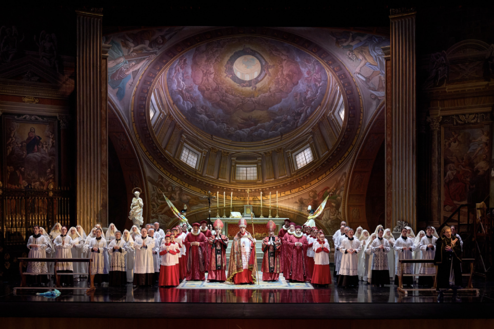 Tosca en el Baluarte de Pamplona