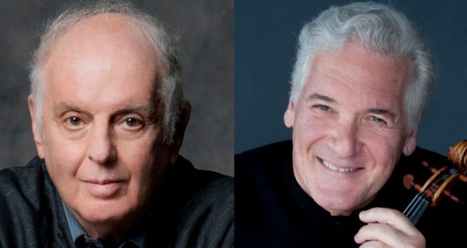 Daniel Barenboim y Pinchas Zukerman