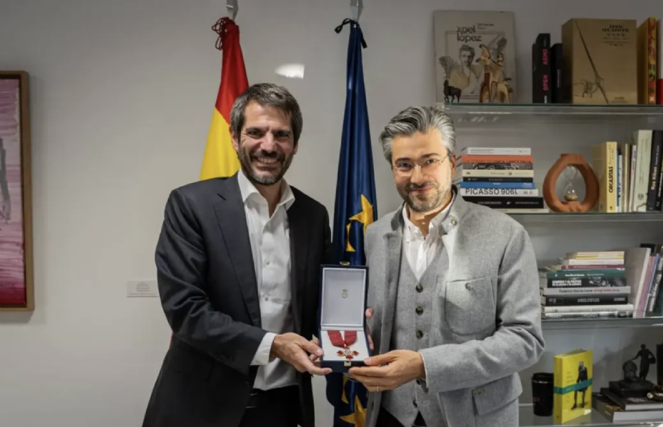 David Afkham recibe la Encomienda de Alfonso X El Sabio