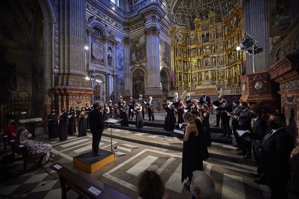 El coro El Le�n de Oro en Granada