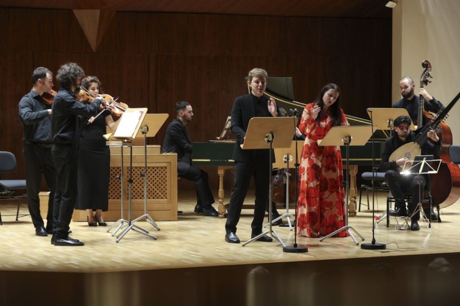 Ensemble Los Elementos, Alberto Migu�lez Rouco, N�ria Rial, Corselli, Universo Barroco, CNDM