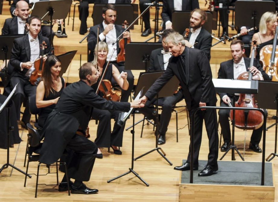 Thierry Fischer con la Sinf�nica de Castilla y Le�n