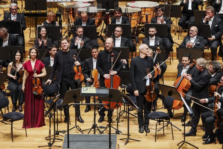 Crtica  de Thierry Fischer y el Cuarteto Casals con la Sinfnica de Castilla y Len