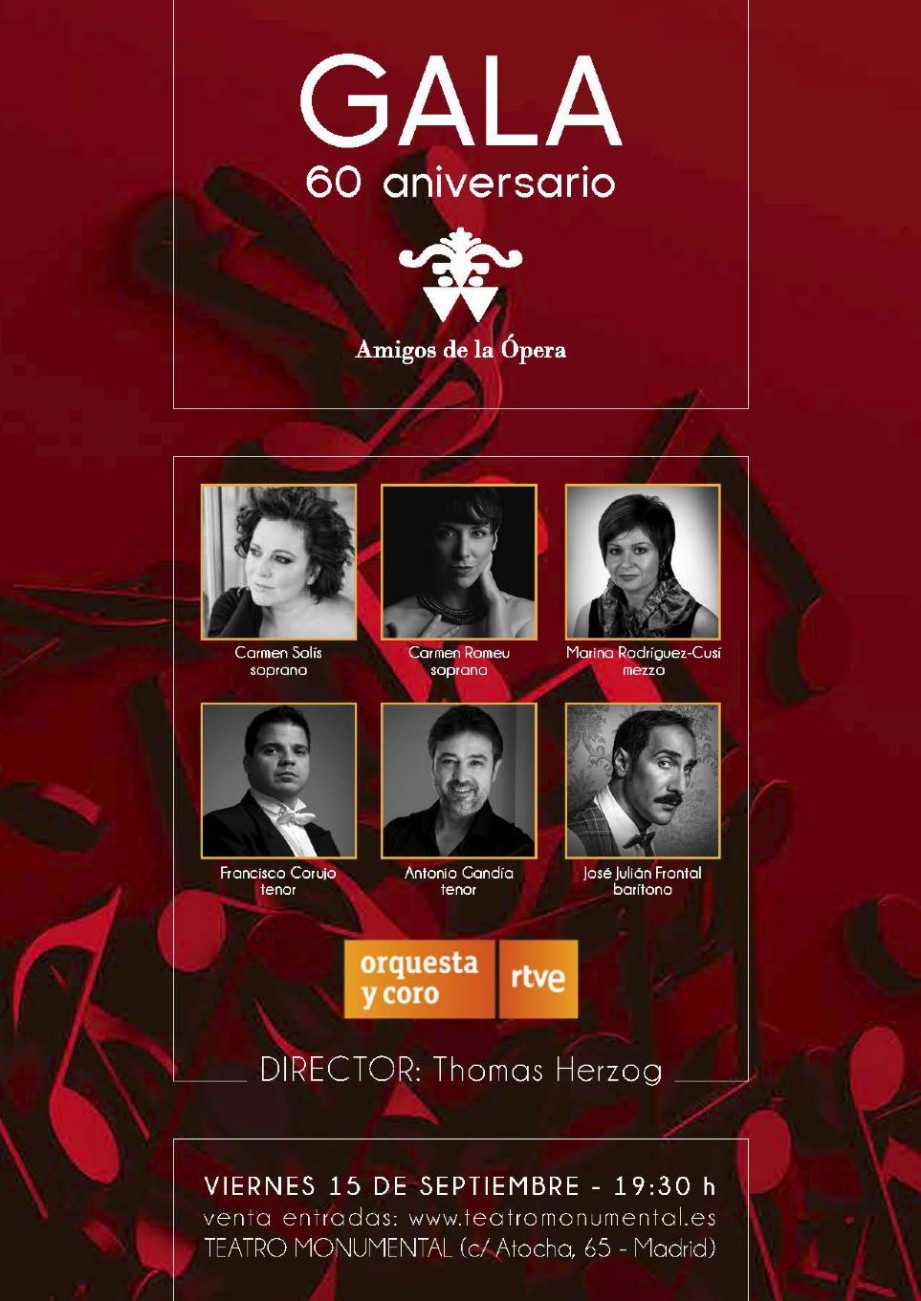 Gala Amigos de la �pera de Madrid