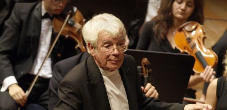 Helmuth Rilling, primer director de la Real Filharmon�a de Galicia