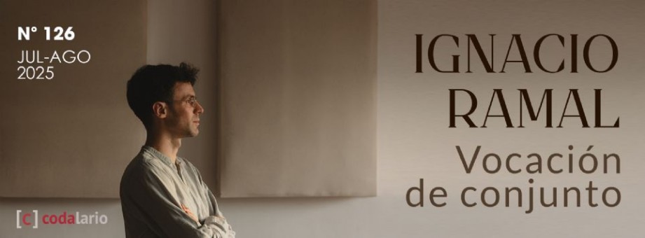 Ignacio Ramal, portada Codalario, julio-agosto 2025