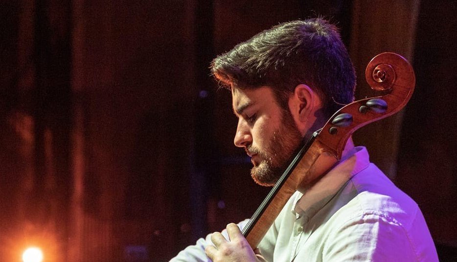 Javier L�pez Escalona, violonchelista acompa�ante en el Queen Elisabeth Competition