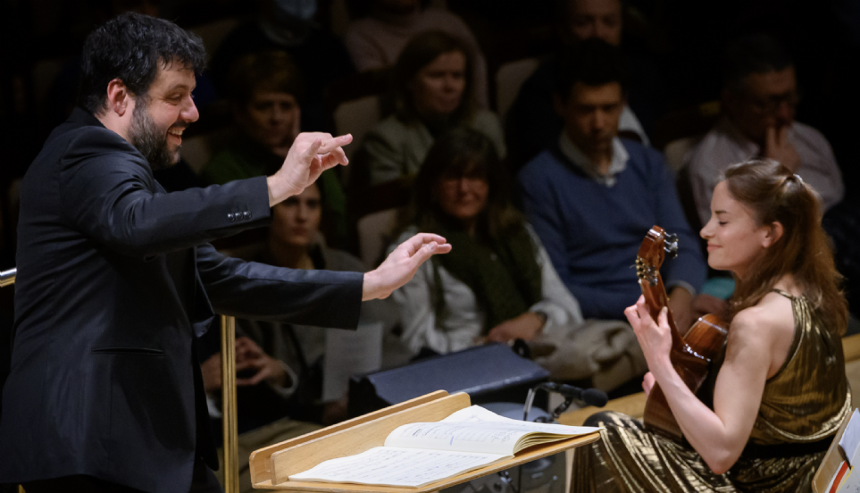 Jordi Francs y Ana Vidovic en La Filarmnica
