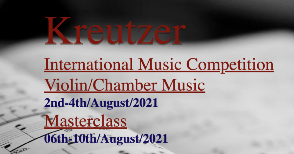 Kreutzer Competition