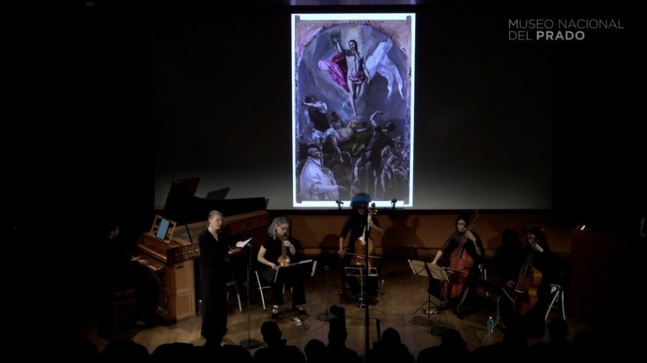 La Violondrina, Museo del Prado, ICCMU, El Greco, Mar�a Saturno