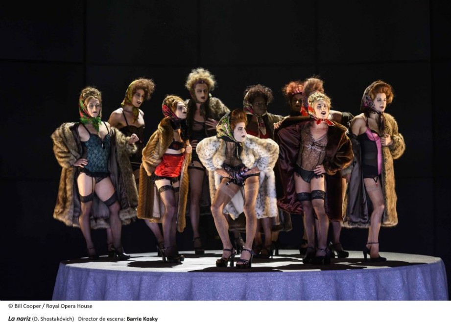 El Teatro Real estrena La nariz de Shostakvich