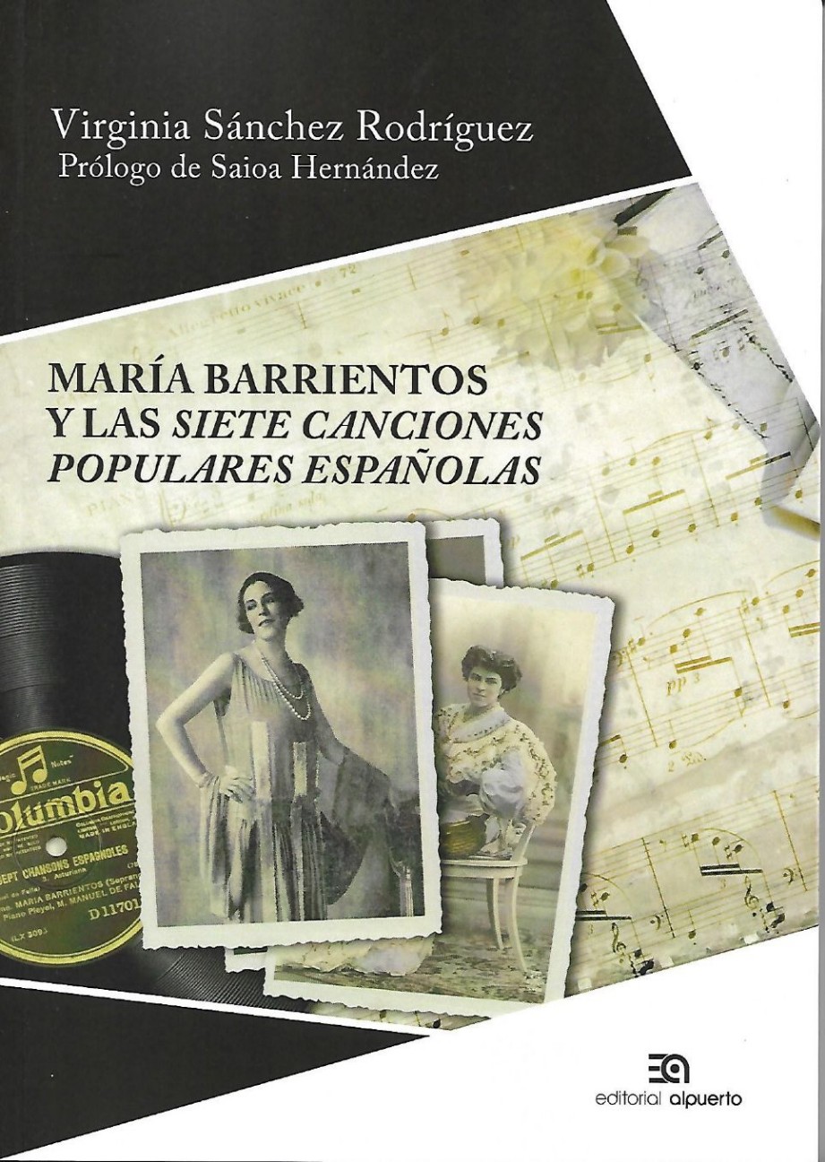 Mara Barrientos y las 7 canciones populares espaolas