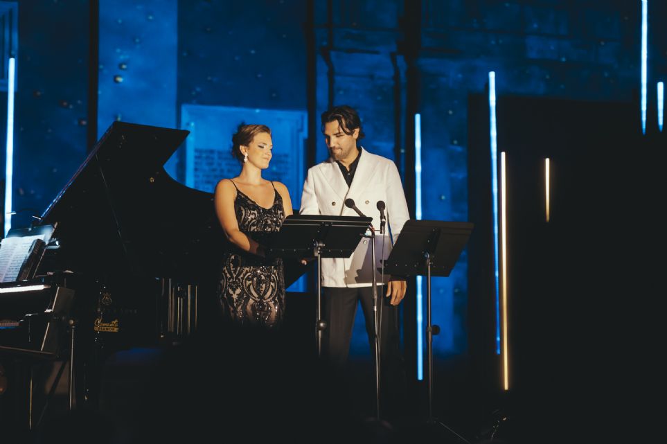 Marina Monz en el concierto A la luna de Valencia