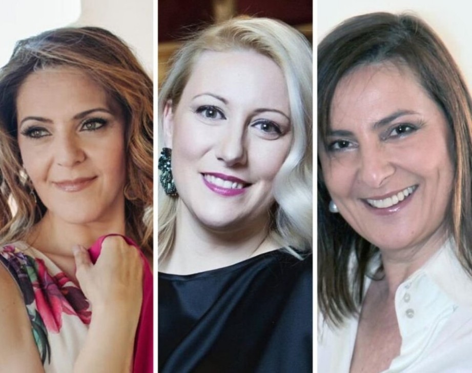Maria Agresta, Saioa Hern�ndez y Maria Pia Piscitelli