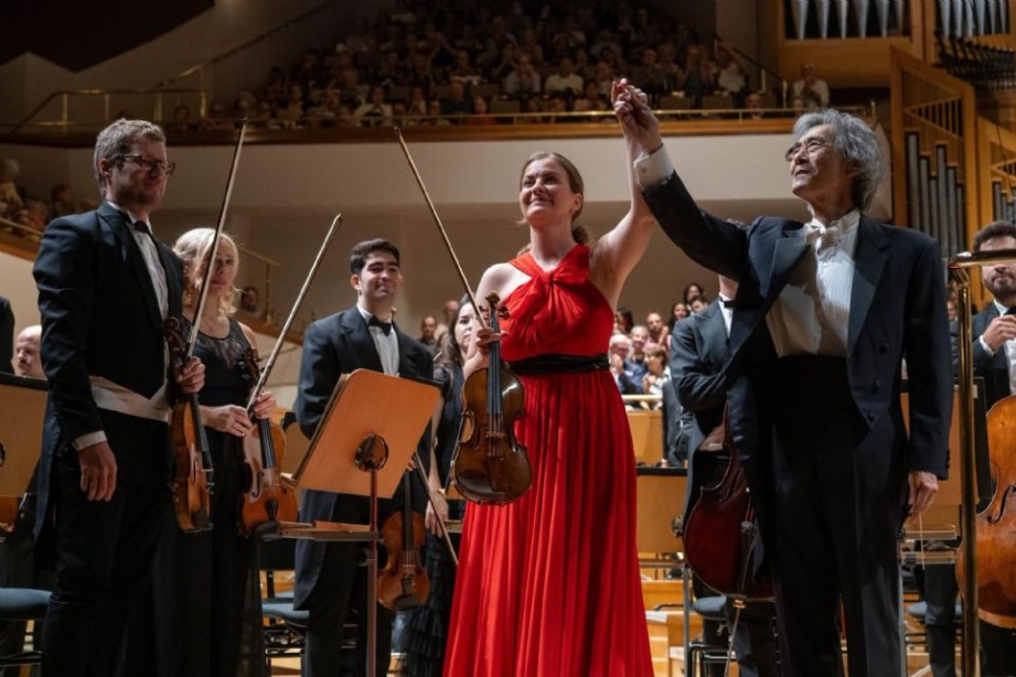 Cr�tica: Kent Nagano y Veronika Eberle  con la Orquesta Nacional de Espa�a