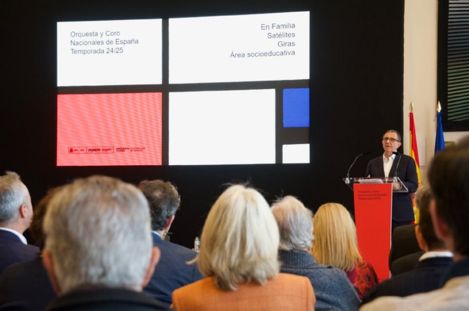 F�lix Palomero presenta la temporada 2024-25 de la OCNE