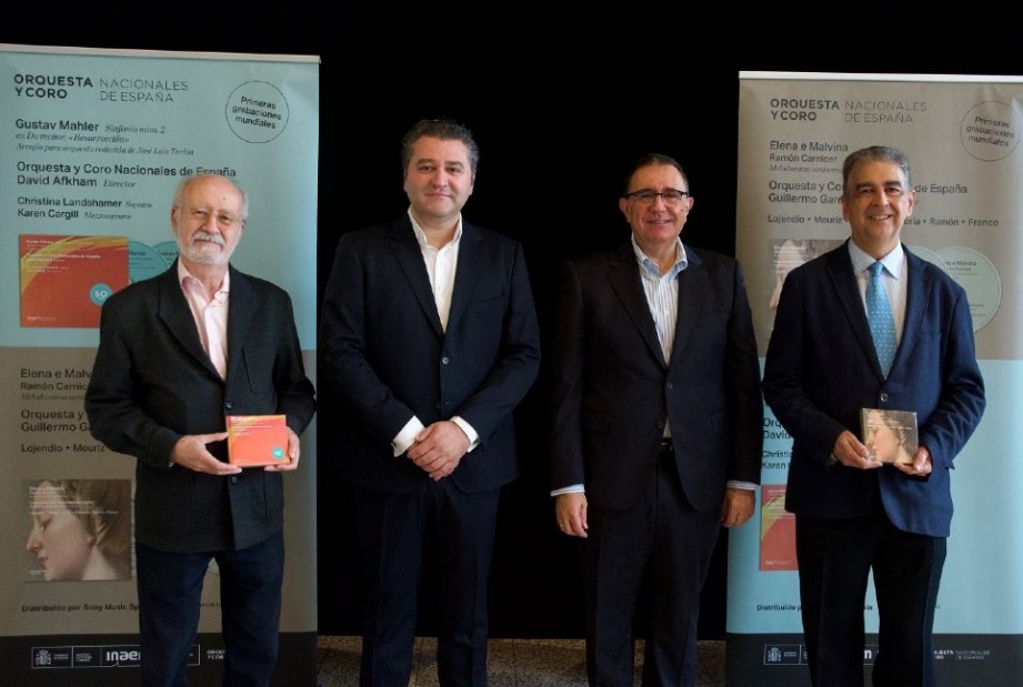 La OCNE presenta discos sobre Mahler y Carnicer