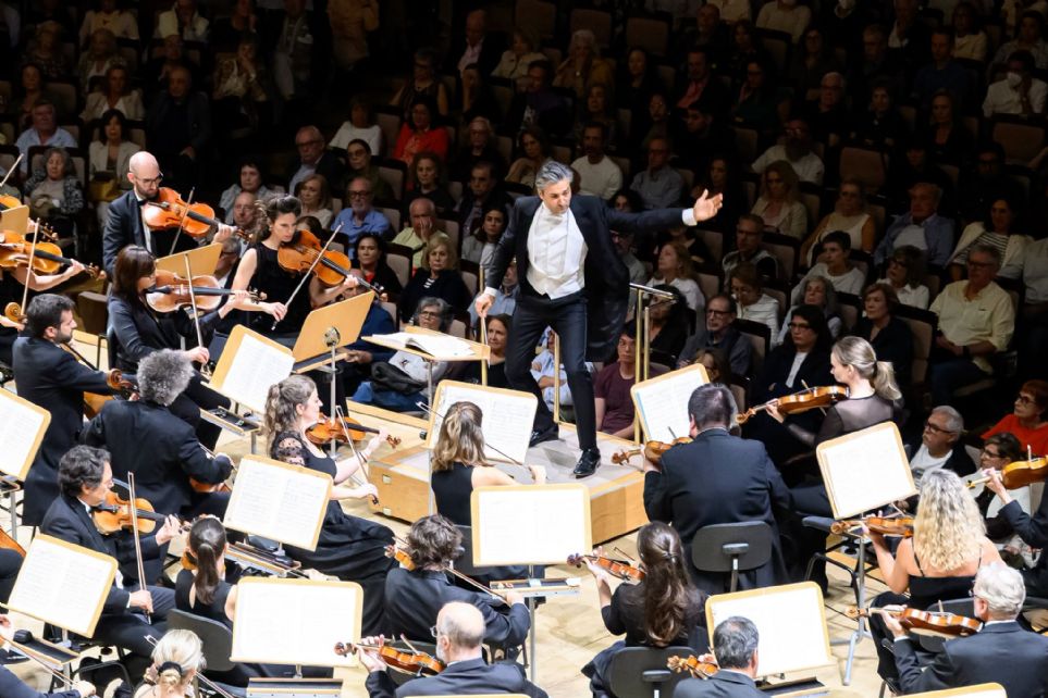 David Afkham y Frank Peter Zimmermann con la Orquesta Nacional de Espa�a