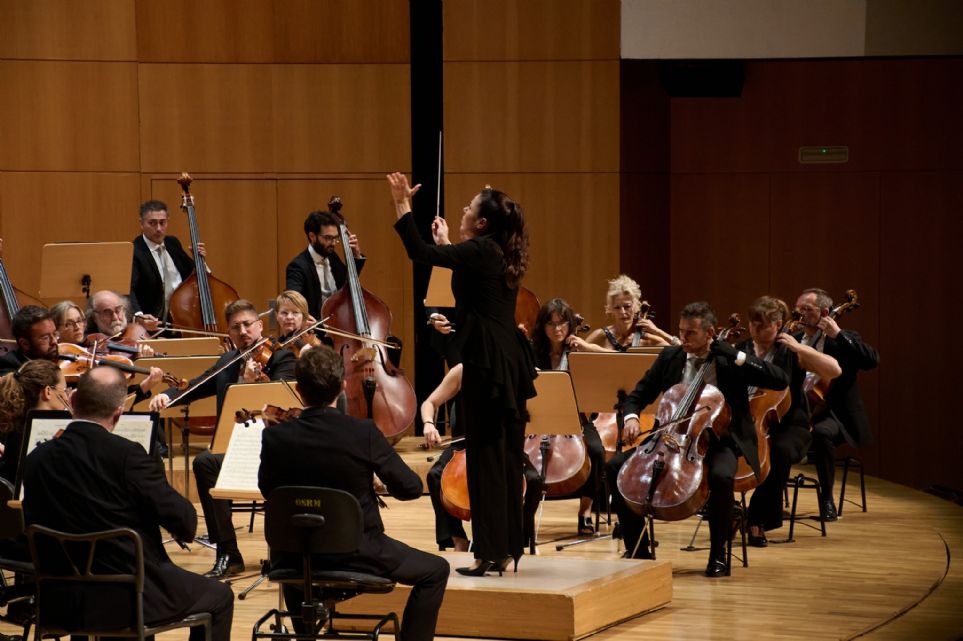 Virginia Martnez con la Sinfnica de la Regin de Murcia