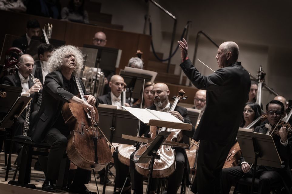 Steven Isserlis y Paul McCreesh con la Orquesta de Valencia