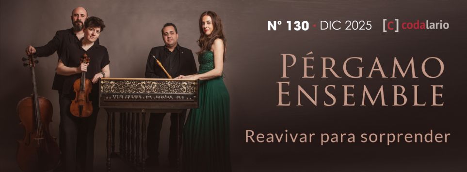 Prgamo Ensemble, portada Codalario, diciembre 2025