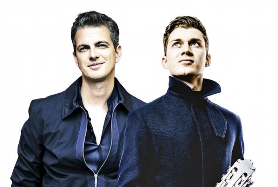 Philippe Jaroussky y el guitarrista Thibaut Garcia