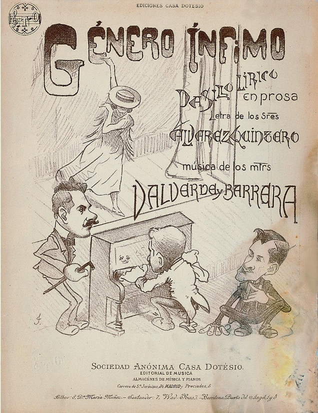 G�nero �nfimo portada