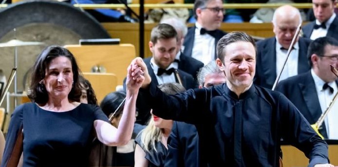 Roberto Gonz�lez Monjas, V�ronique Gens y Eduardo Soutullo con la Orquesta Nacional de Espa�a [ONE]