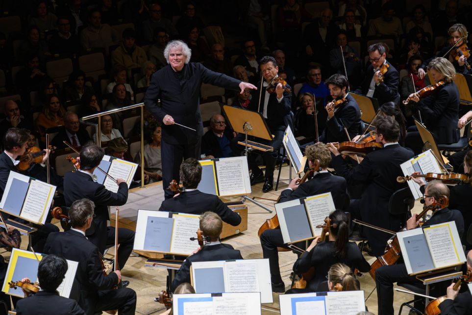 Simon Rattle y la Sinfnica de la Radio de Baviera