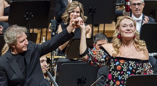 Thierry Fischer y Magdalena Kozena con la Sinfnica de Castilla y Len