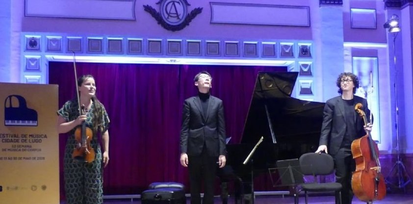 Concierto del Tr�o Amatis en el Festival de M�sica Ciudad de Lugo