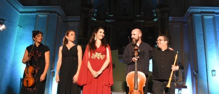 Belén Vaquero y Pérgamo Ensemble en el Festival de Música Renacentista y Barroca de Vélez Blanco