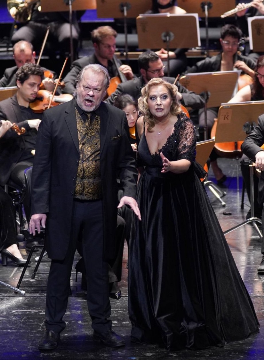 Michael Volle y Gabriela Scherer en el Teatro Real
